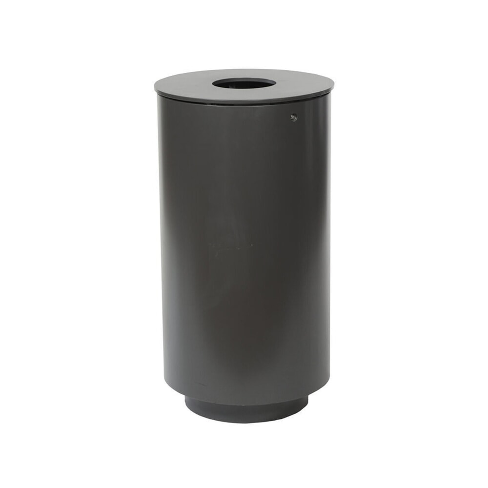 N° de l'image du produit 1 : Conteneur à déchets Heavy de RENNER, 50 litres, anthracite/fer micacé