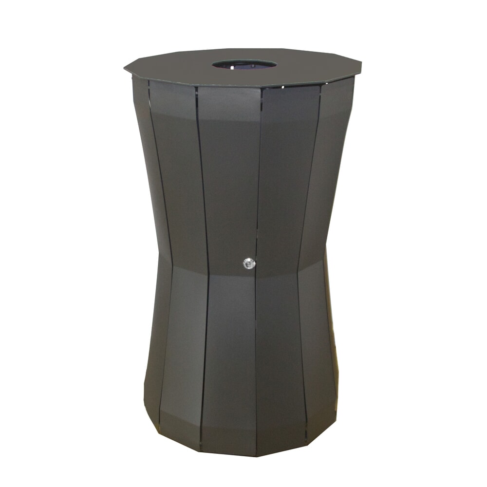 N° de l'image du produit 1 : Conteneur à déchets Style de RENNER, 80 litres, anthracite/fer micacé