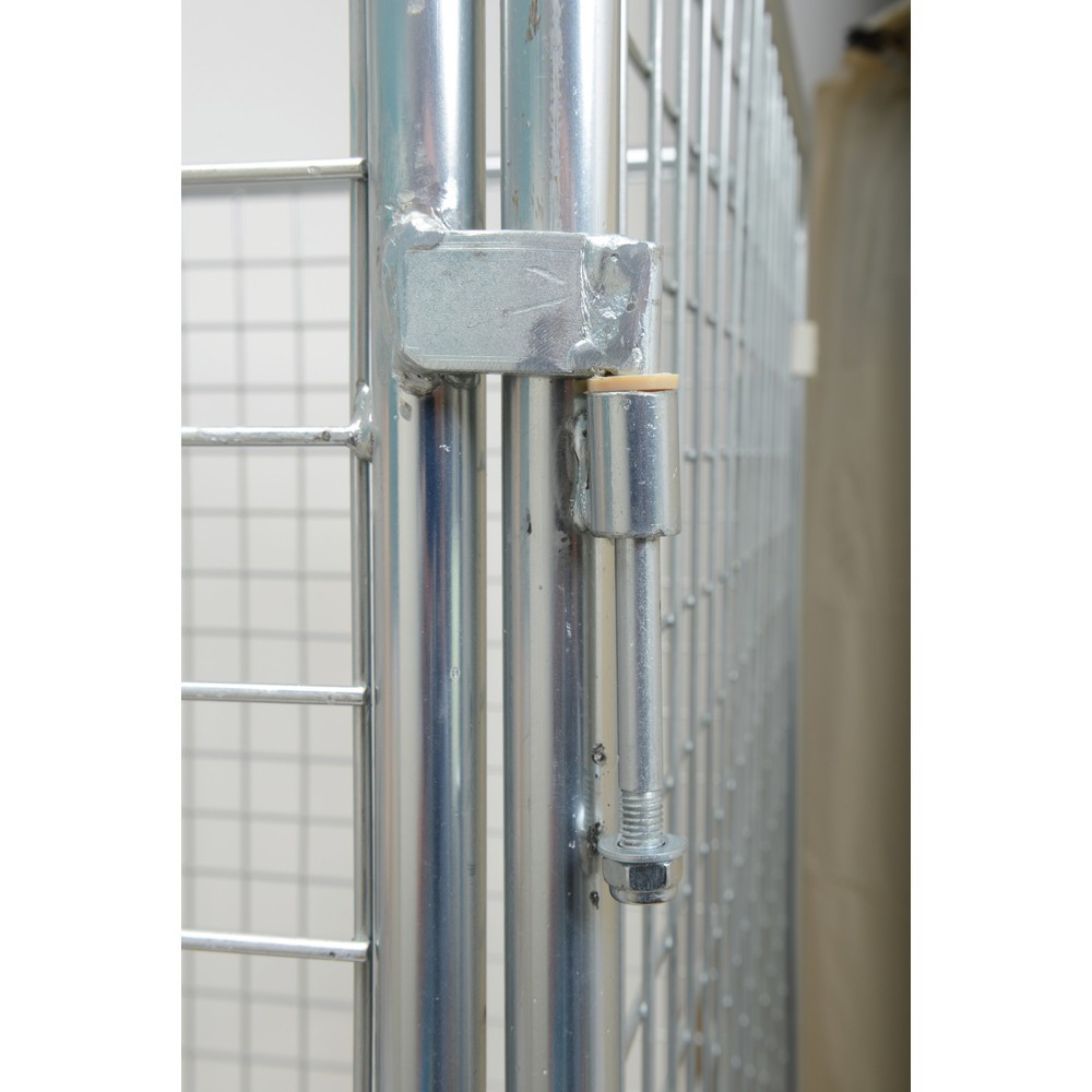 N° de l'image du produit 2 : Conteneur à roulettes pour produits d’élimination, hauteur 1 200 mm, pneumatiques en polypropylène