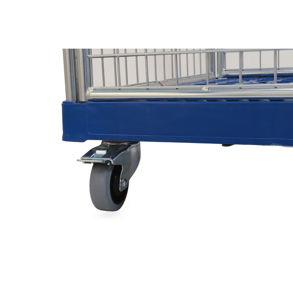 N° de l'image du produit 3 : Conteneur à roulettes pour produits d’élimination, hauteur 1 200 mm, pneumatiques en polypropylène