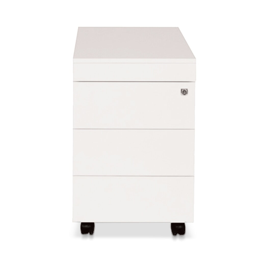 Conteneur à roulettes Simplify, HxlxP 620 x 420 x 600 mm, 3 tiroirs + compartiment pour matériel Illustration du produit: Conteneur à roulettes Simplify, HxlxP 620 x 420 x 600 mm, 3 tiroirs + compartiment pour matériel