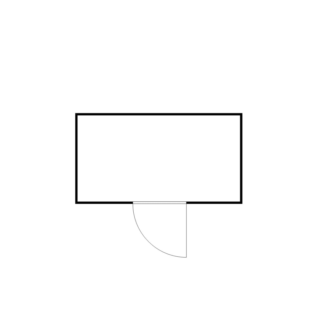 N° de l'image du produit 2 : Conteneur à matériaux FLADAFI®, isolé, 8 m², avec sol isolé, haut. x larg. x prof. 2 500 x 4 050 x 2 170 mm, porte à un battant, centré sur la largeur