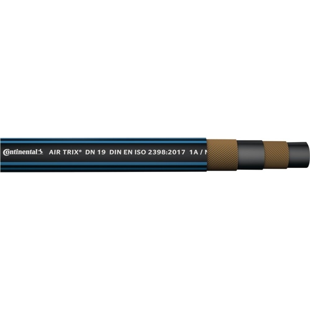 Illustration du produit: CONTINENTAL Pressluftschlauch AIR TRIX®, Länge 40 m, Innen-Ø 13 mm Außen-Ø 23 mm, Rolle, schwarz SBR