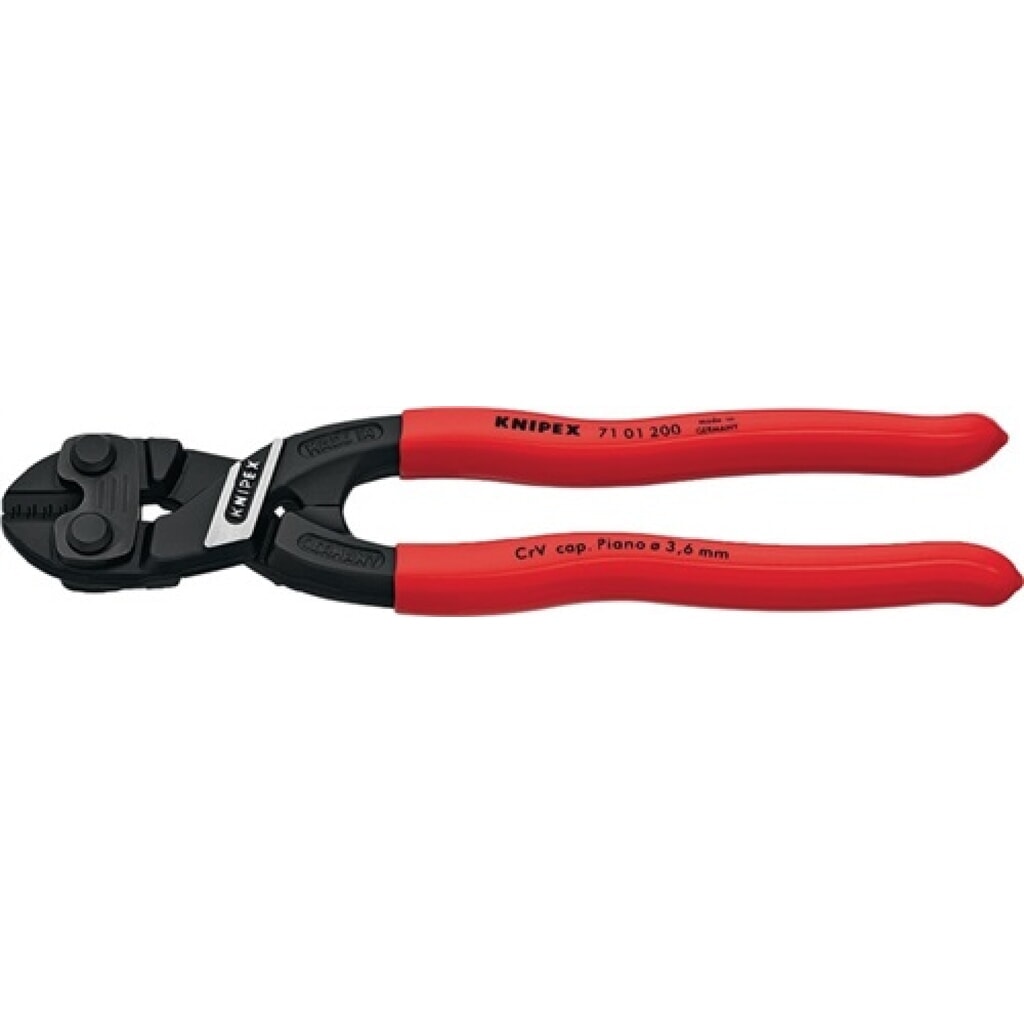 Coupe-boulon compact CoBolt® L. 160 mm avec revêtement en plastique droit 3 mm s Illustration du produit: Coupe-boulon compact CoBolt® L. 160 mm avec revêtement en plastique droit 3 mm s