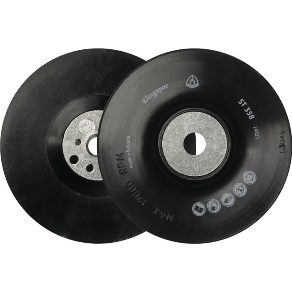 Illustration du produit: Plateau-support ST 358 D. 125 mm M14 KLINGSPOR