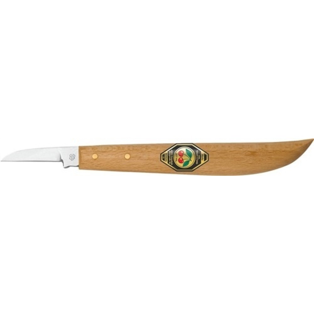 Illustration du produit: Couteau à tailler dos rond lame droite KIRSCHEN