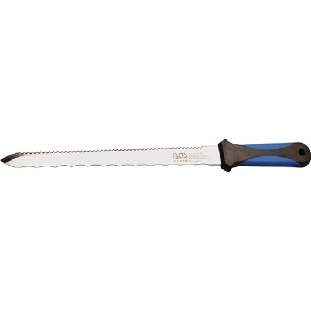 Couteau pour matériaux isolants L 420 mm Lames- l 280 mm Poignée 2K Illustration du produit: Couteau pour matériaux isolants L 420 mm Lames- l 280 mm Poignée 2K