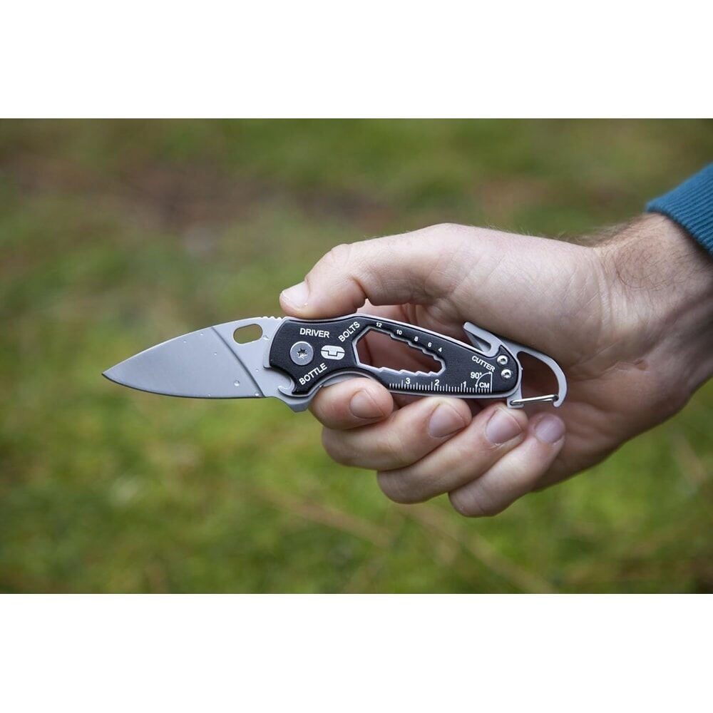 N° de l'image du produit 3 : Couteau universel SmartKnife longueur totale 100 mm longueur des lames 55 mm pli