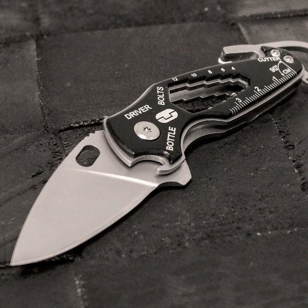 N° de l'image du produit 4 : Couteau universel SmartKnife longueur totale 100 mm longueur des lames 55 mm pli