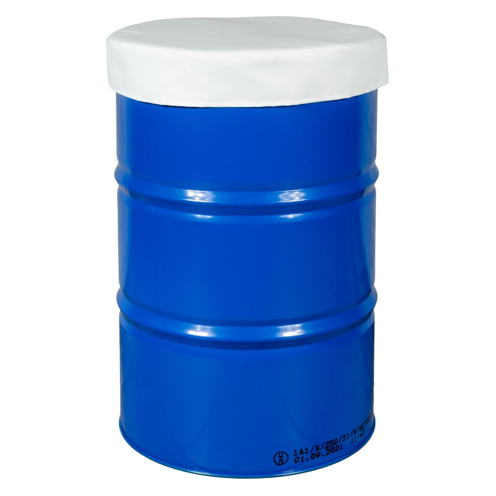 N° de l'image du produit 1 : Couvercle de fûts Kuhlmann pour les industries alimentaire et pharmaceutique, 200-220 l, Ø x H 600 x 100 mm