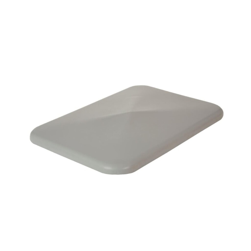 Couvercle pour bac à roulettes BASIC, H x l x P 85 x 1 308 x 699, mm gris Illustration du produit: Couvercle pour bac à roulettes BASIC, H x l x P 85 x 1 308 x 699, mm gris