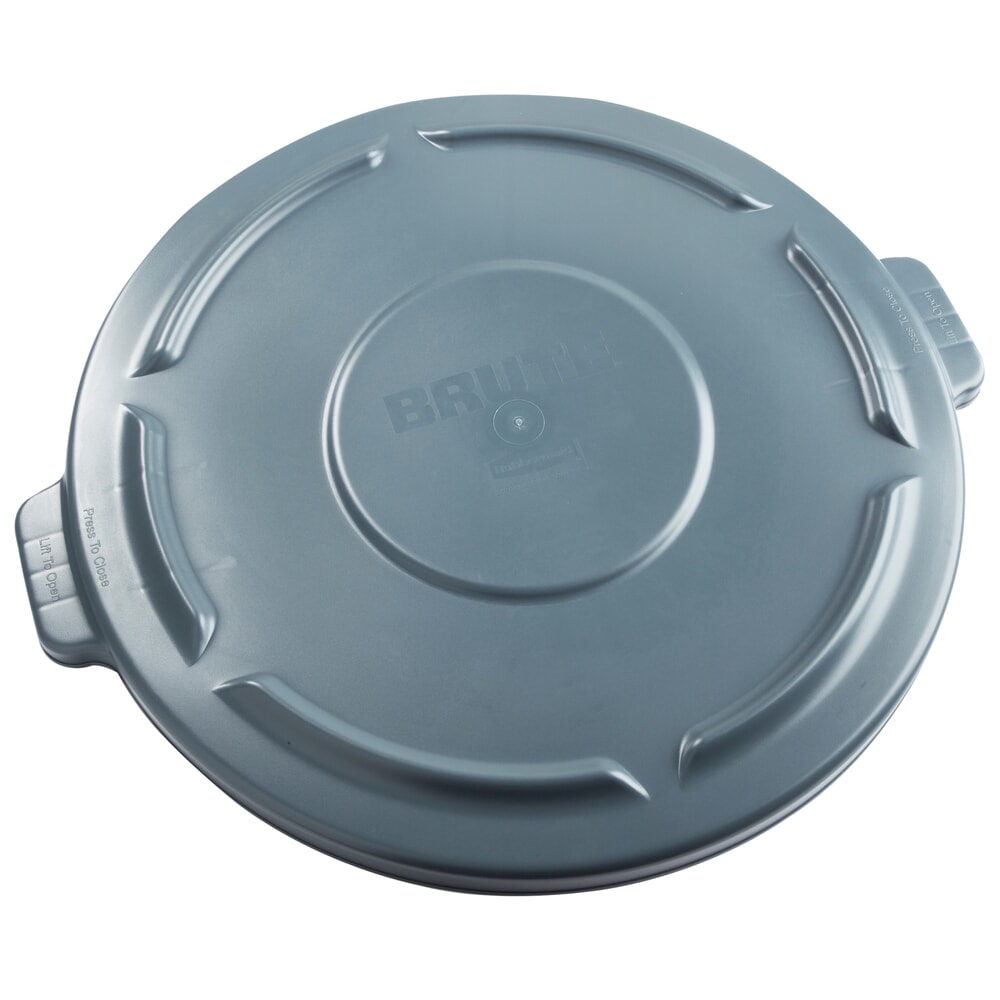 Illustration du produit: Couvercle pour conteneur BRUTE®, qualité alimentaire, 166,5 l, gris