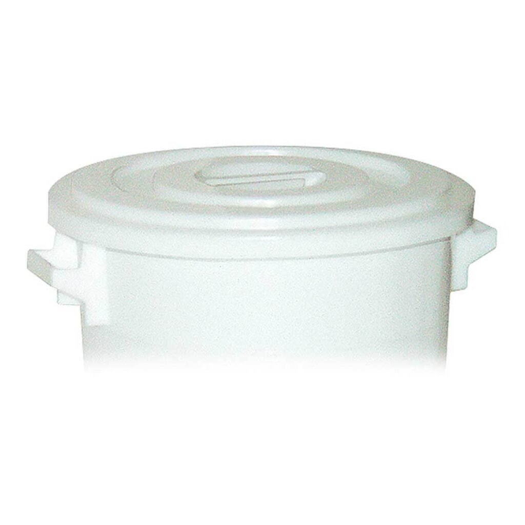 Couvercle pour poubelle ronde 35 litres, blanc Illustration du produit: Couvercle pour poubelle ronde 35 litres, blanc
