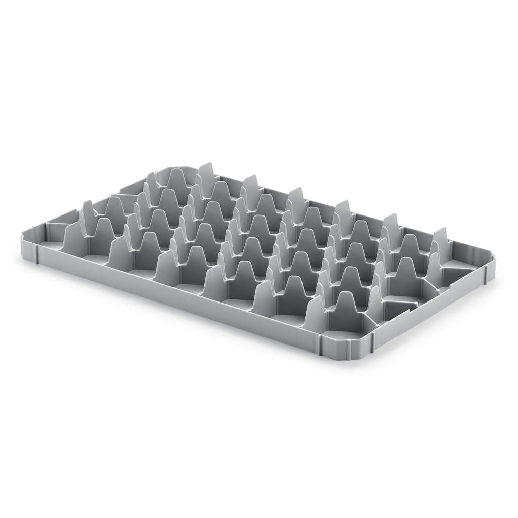 Croisillons séparateurs pour caisse à verres, 33 compartiments, inférieurs Illustration du produit: Croisillons séparateurs pour caisse à verres, 33 compartiments, inférieurs