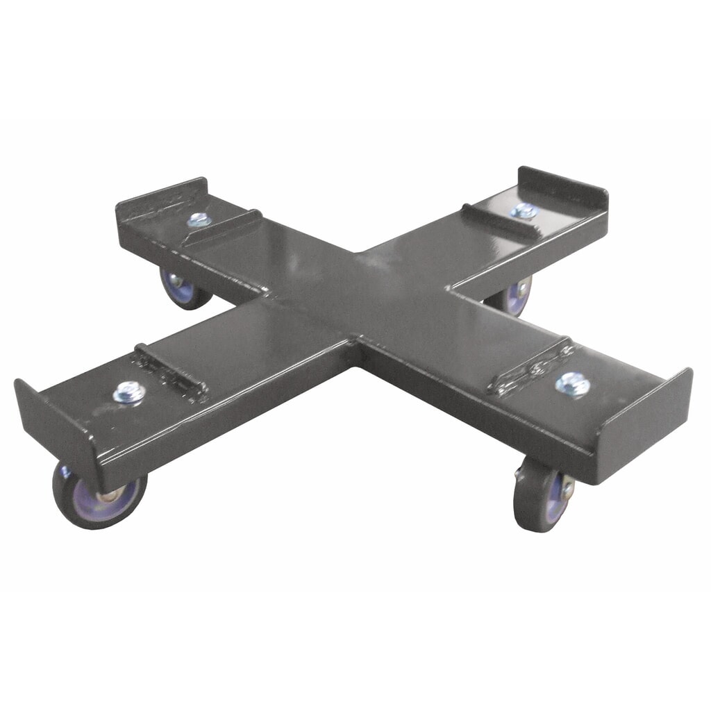 Clé en croix SAMOA pour fûts de 60-200 litres, 4 roues Illustration du produit: Clé en croix SAMOA pour fûts de 60-200 litres, 4 roues