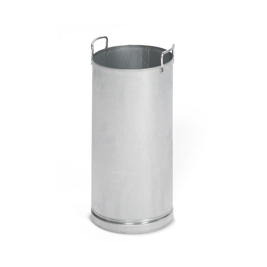 Cuve intérieure pour cendrier colonne VAR®, Basic, galvanisé, 17 litres Illustration du produit: Cuve intérieure pour cendrier colonne VAR®, Basic, galvanisé, 17 litres