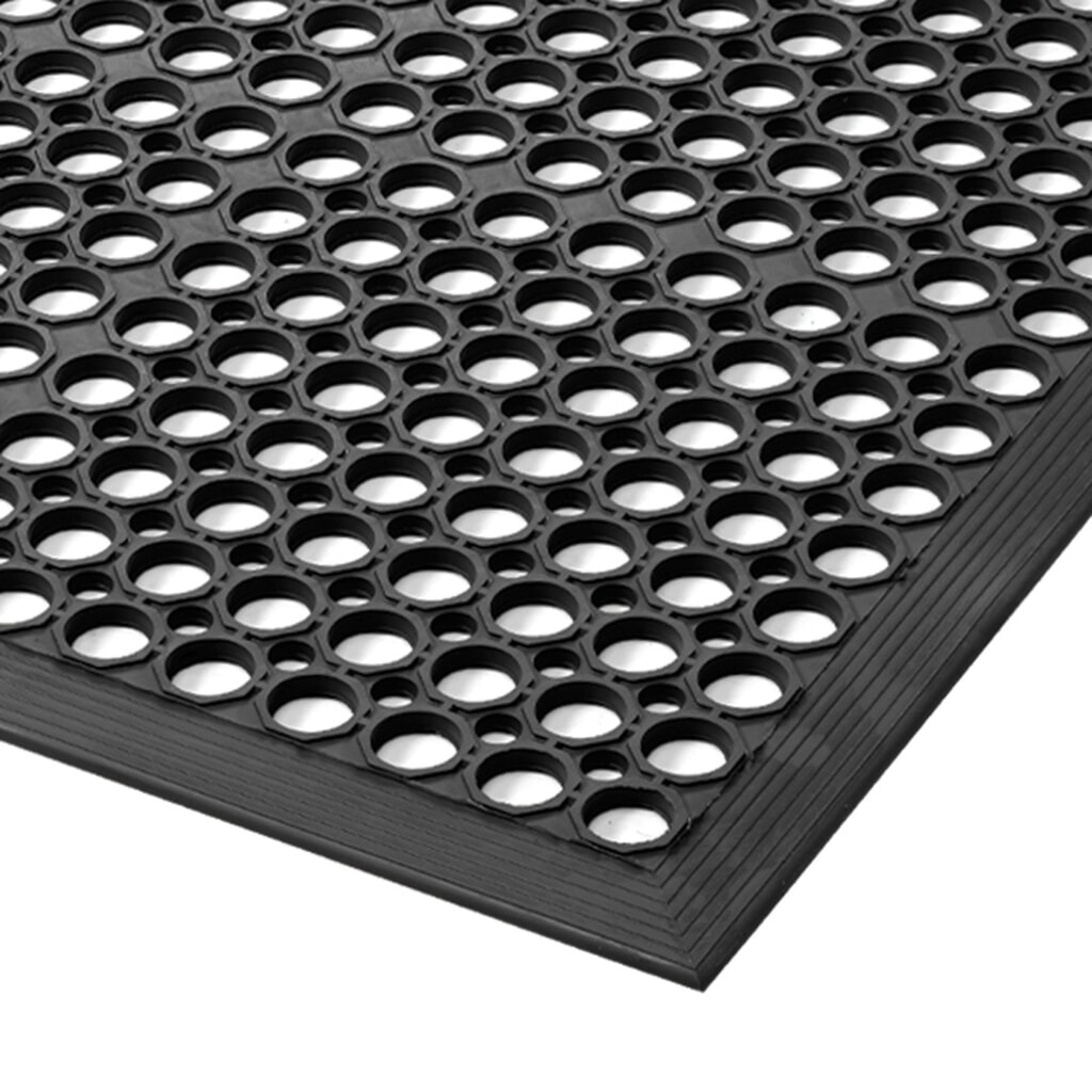 Dalle de poste de travail pour locaux humides et secs, drainage à perforations, lxP 910 x 1 520 mm Illustration du produit: Dalle de poste de travail pour locaux humides et secs, drainage à perforations, lxP 910 x 1 520 mm