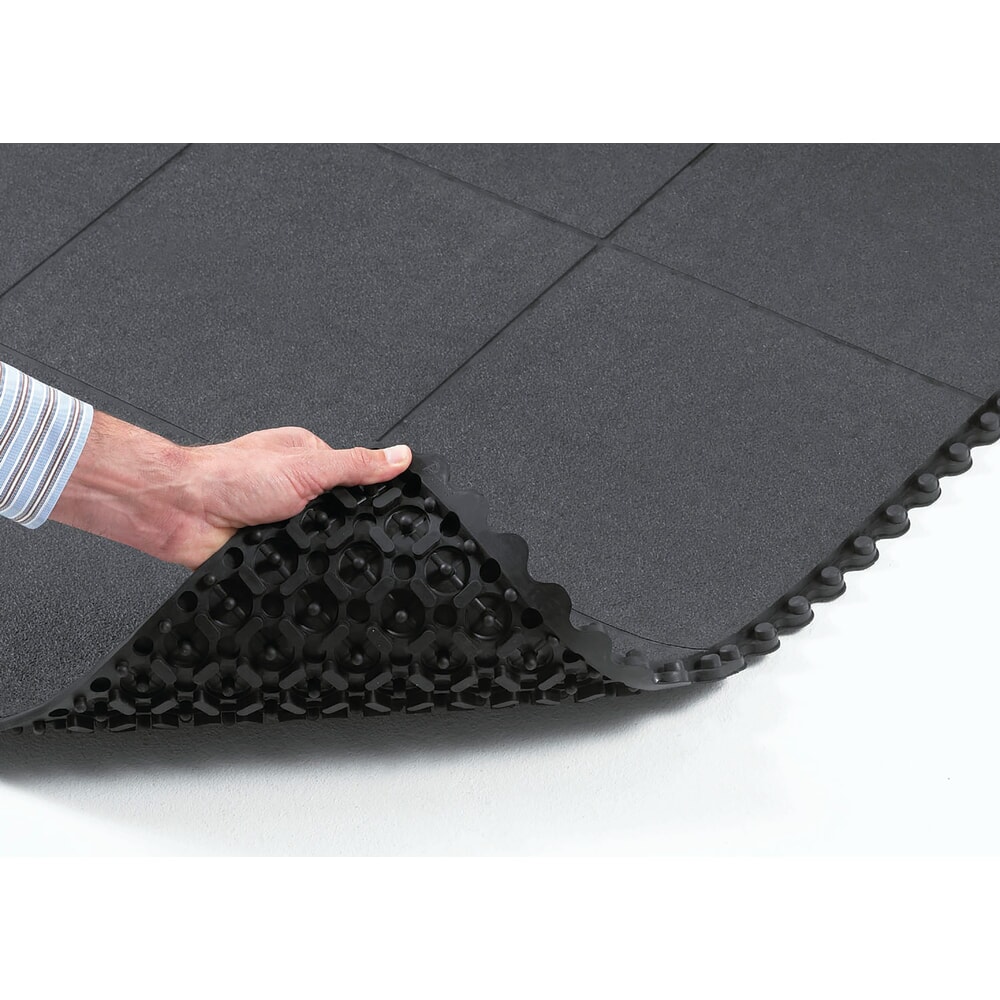 N° de l'image du produit 2 : Dalle de sol pour postes de travail de montage, système emboîtable, pleine, lxP 910 x 910 mm