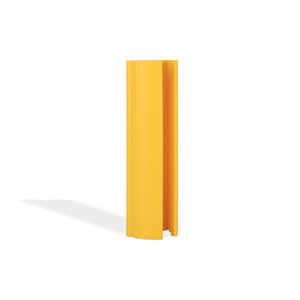 N° de l'image du produit 4 : Dancop d-flexx Protection contre les chocs pour rayonnages Alfa, en plastique, dimensions intérieures Hxl 400 x 75-99 mm