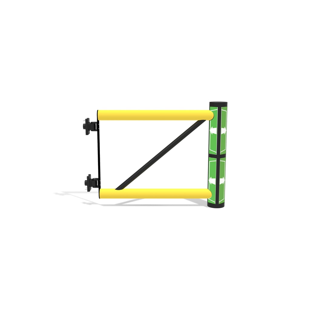dancop Porte battante pour garde-corps de sécurité « Delta », H x l 1 200 x 800 mm Illustration du produit: dancop Porte battante pour garde-corps de sécurité « Delta », H x l 1 200 x 800 mm