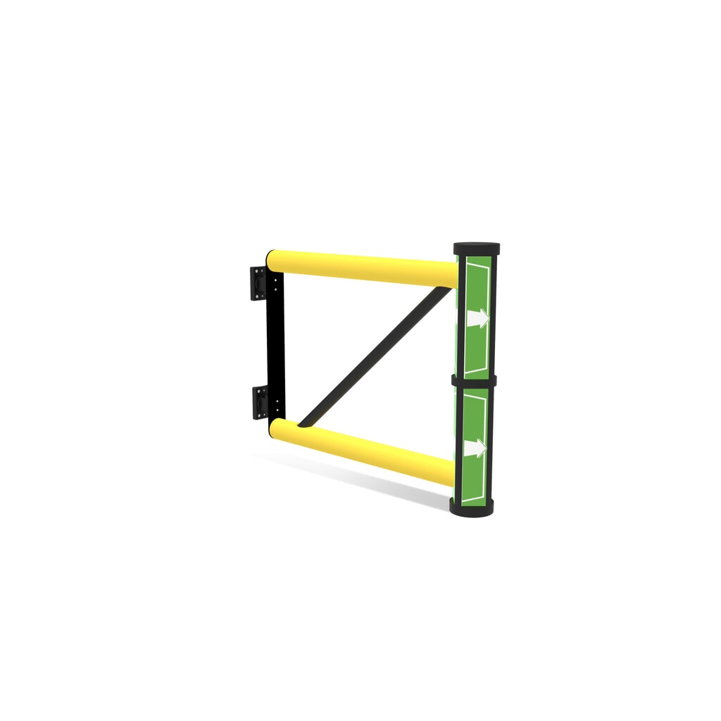 dancop Porte battante pour garde-corps de sécurité « Delta », H x l 1 200 x 800 mm N° de l'image du produit 2 : dancop Porte battante pour garde-corps de sécurité « Delta », H x l 1 200 x 800 mm