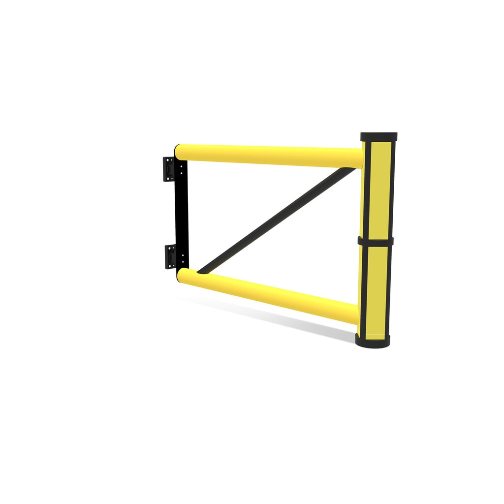 N° de l'image du produit 2 : dancop Porte battante pour garde-corps de sécurité « Delta », H x l 1 200 x 1 000 mm