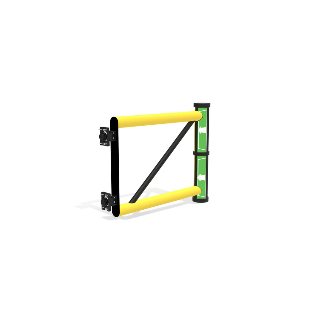 dancop Porte battante pour garde-corps de sécurité « Delta », H x l 1 200 x 800 mm N° de l'image du produit 8 : dancop Porte battante pour garde-corps de sécurité « Delta », H x l 1 200 x 800 mm