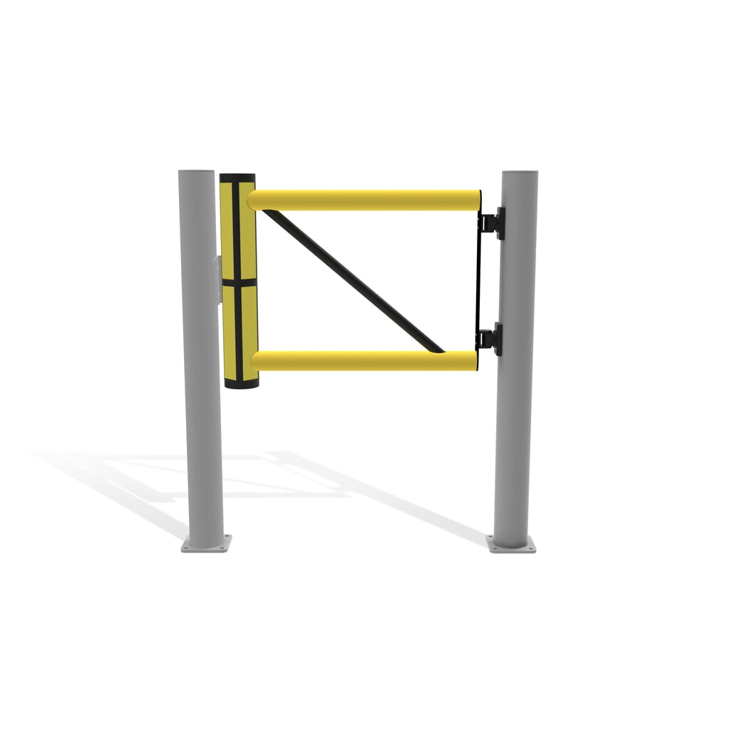 dancop Porte battante pour garde-corps de sécurité « Delta », H x l 1 200 x 800 mm N° de l'image du produit 11 : dancop Porte battante pour garde-corps de sécurité « Delta », H x l 1 200 x 800 mm