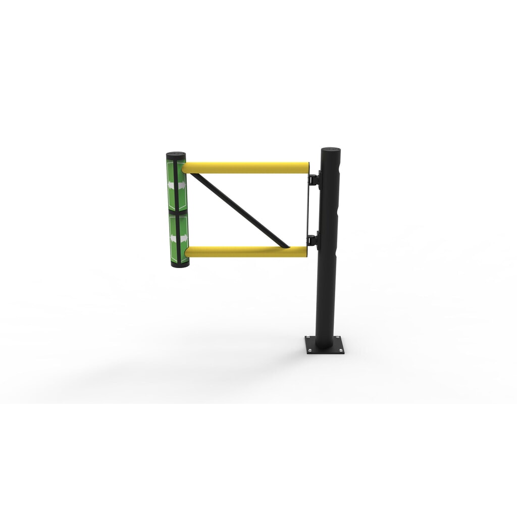 N° de l'image du produit 12 : dancop Porte battante pour garde-corps de sécurité « Delta », H x l 1 200 x 800 mm
