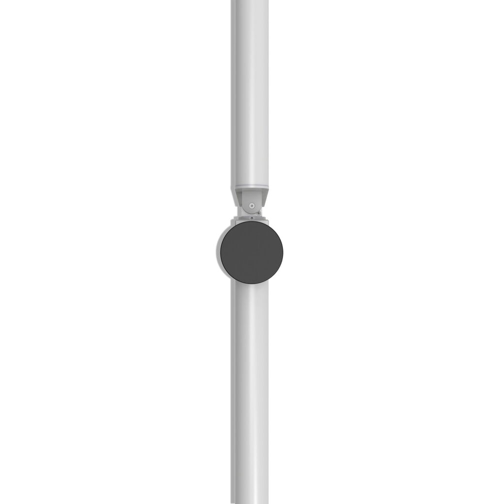 N° de l'image du produit 10 : dancop Poteau central de porte battante pour garde-corps de sécurité « Delta », Ø 110 mm, hauteur 1 200 mm