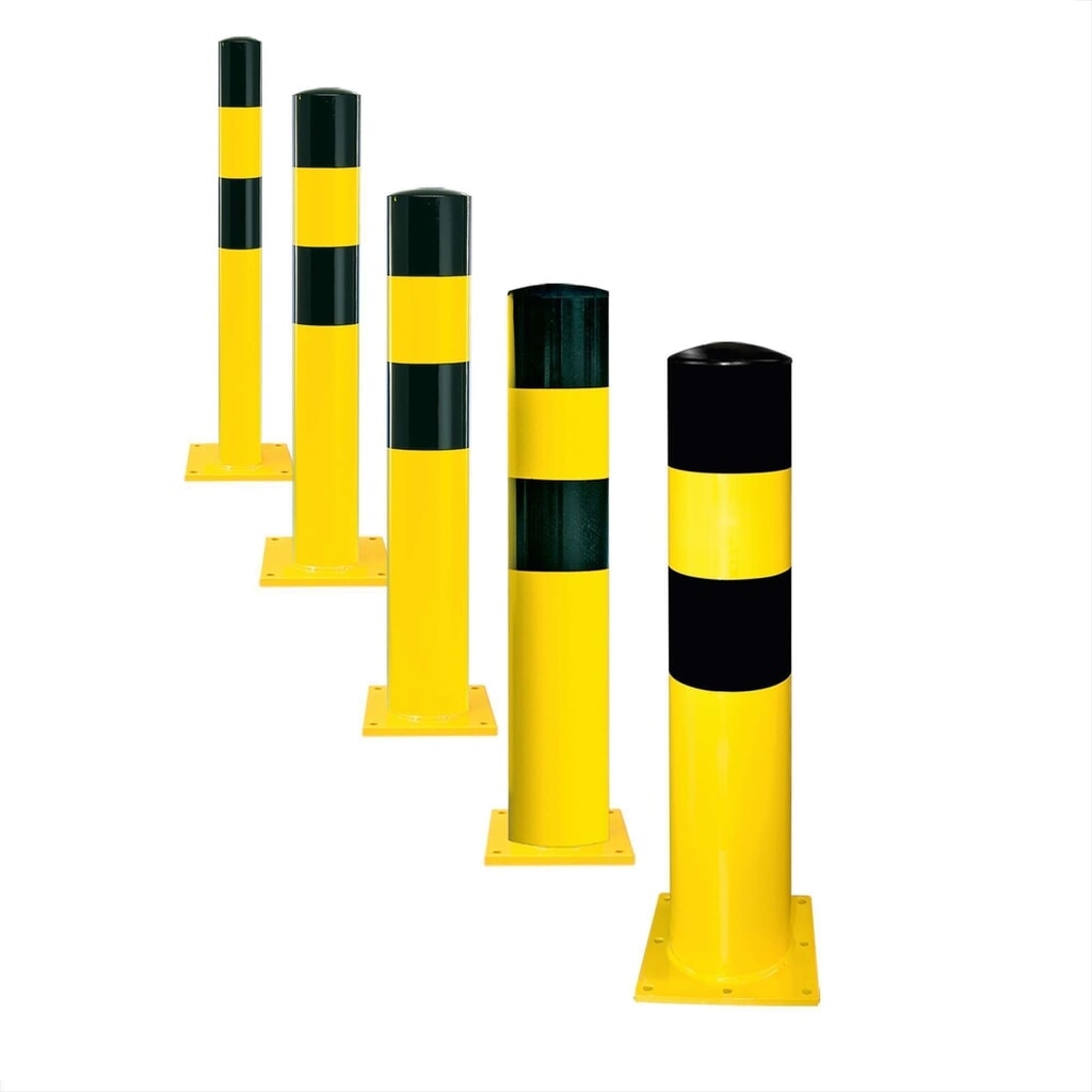 N° de l'image du produit 4 : MORAVIA Borne de protection, à cheviller, pour l’extérieur, hauteur 1 200 mm, Ø 159 mm