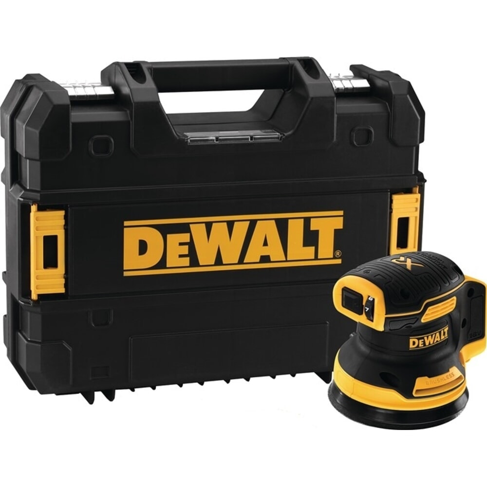Illustration du produit: DEWALT Akku-Exzenterschleifer DCW 210 NT, 8000-12000 min-¹, 18 V 125 mm, 2,6 mm