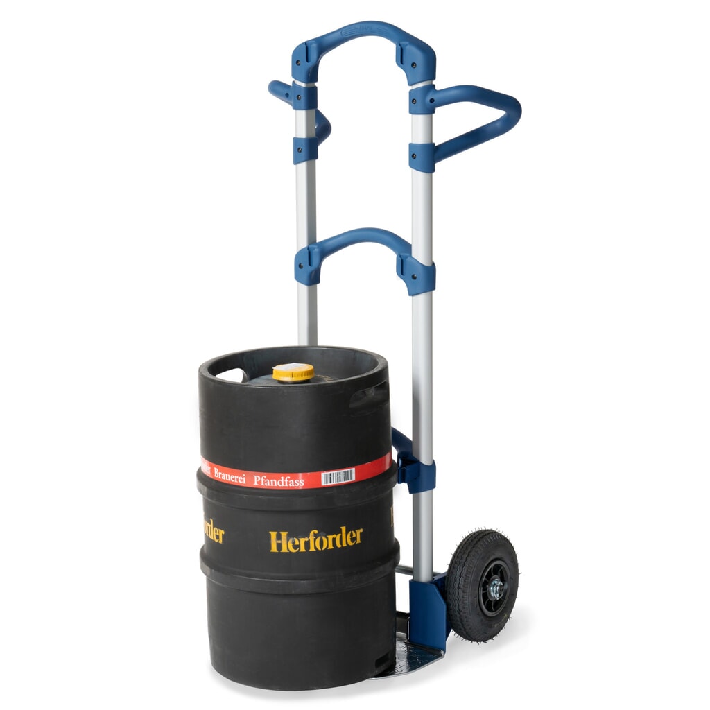 Diable en aluminium Wuppi fetra®, capacité de charge 200 kg, pelle l x P 425 x 165 mm N° de l'image du produit 5 : Diable en aluminium Wuppi fetra®, capacité de charge 200 kg, pelle l x P 425 x 165 mm