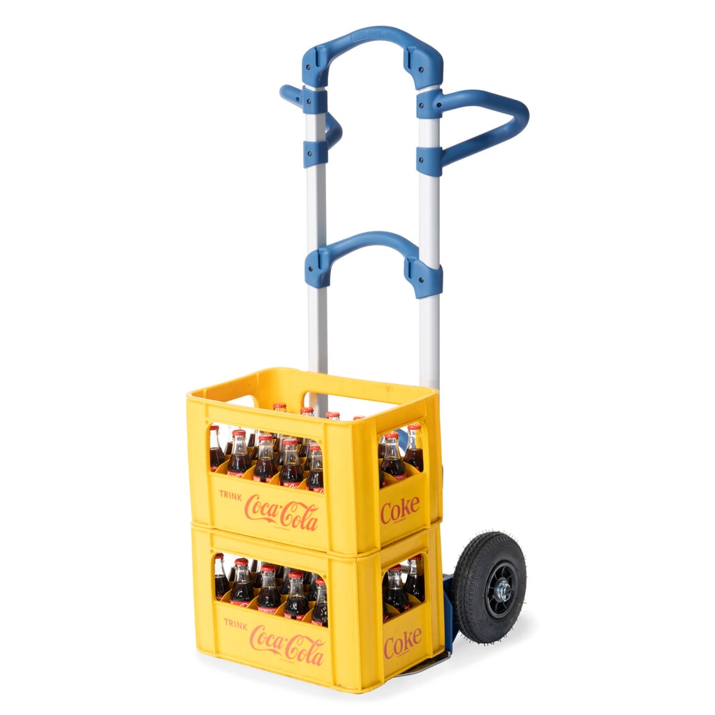 N° de l'image du produit 10 : Diable en aluminium Wuppi fetra®, capacité de charge 200 kg, pelle l x P 425 x 165 mm