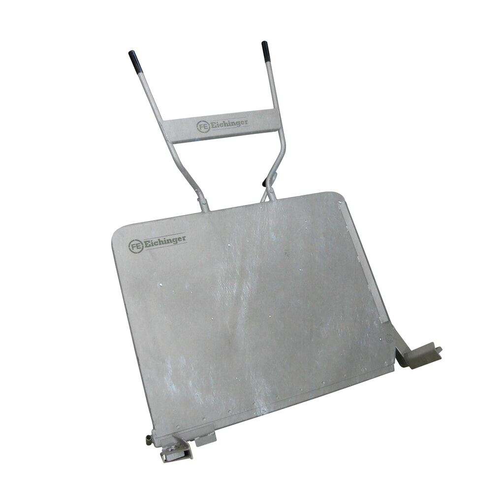 Diable pour transport de panneaux Eichinger®, 400 kg, galvanisé à chaud Illustration du produit: Diable pour transport de panneaux Eichinger®, 400 kg, galvanisé à chaud