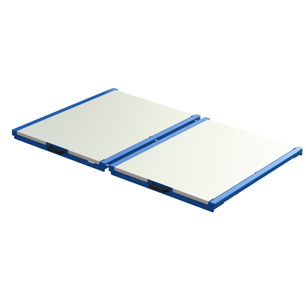 Illustration du produit: Dispositif d’extraction de palettes XL, capacité de charge 400 kg, profondeur d’extraction de 70 %, l x P 1 700 x 1 200 mm, avec fond en acier