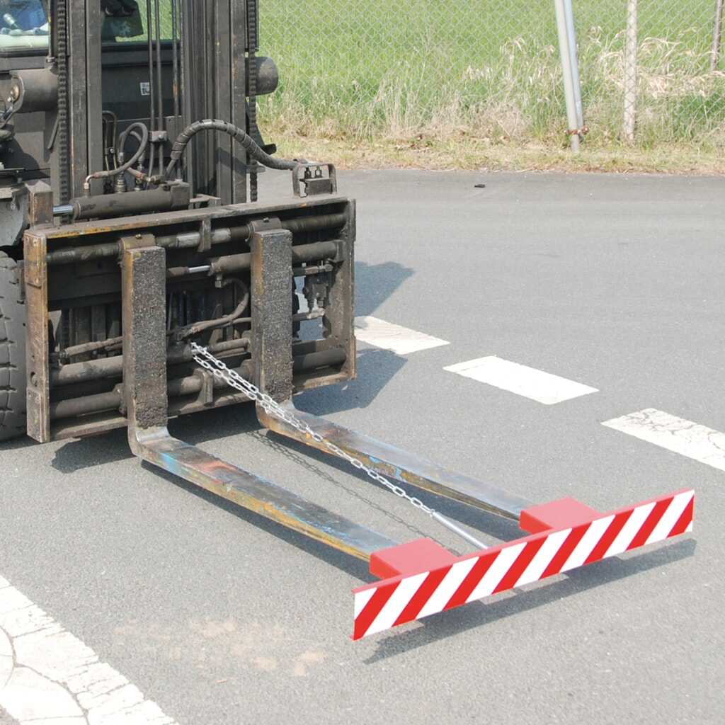 Dispositif de protection pour bras de fourche de chariot élévateur N° de l'image du produit 3 : Dispositif de protection pour bras de fourche de chariot élévateur