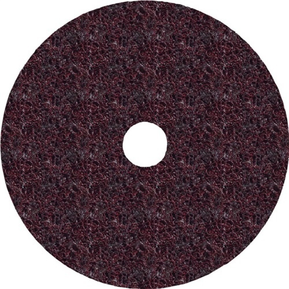 Illustration du produit: Disque abrasif en non-tissé Scotch Brite™ SC-DH D. 115 mm grossière marron sans