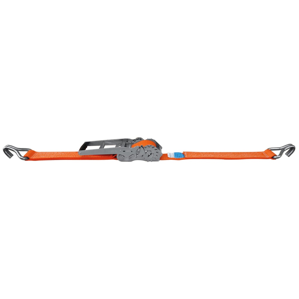 Dolezych Sangle d'arrimage pour charges lourdes 75 mm, force de traction 5 000 daN, longueur totale 4 m Illustration du produit: Dolezych Sangle d'arrimage pour charges lourdes 75 mm, force de traction 5 000 daN, longueur totale 4 m