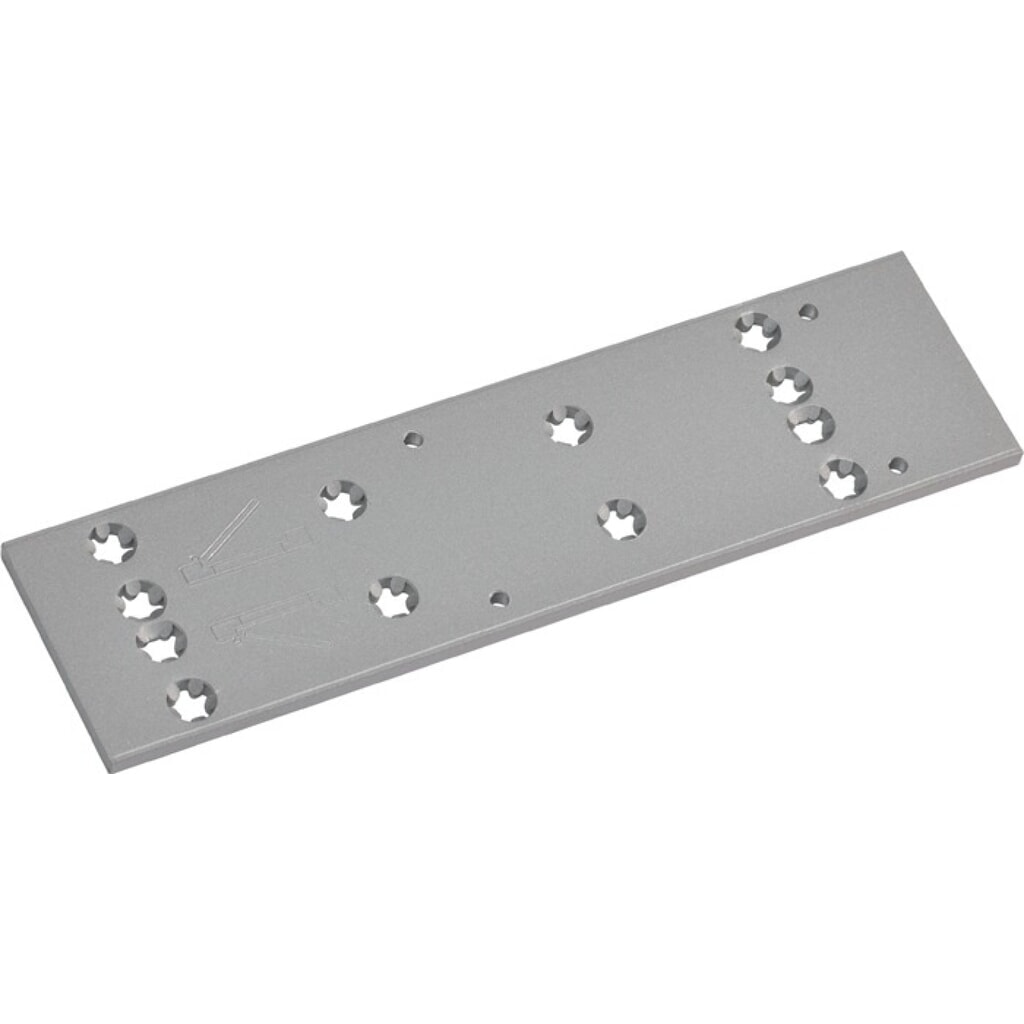 DORMAKABA Montageplatte, passend für TS 73 V, silber Illustration du produit: DORMAKABA Montageplatte, passend für TS 73 V, silber