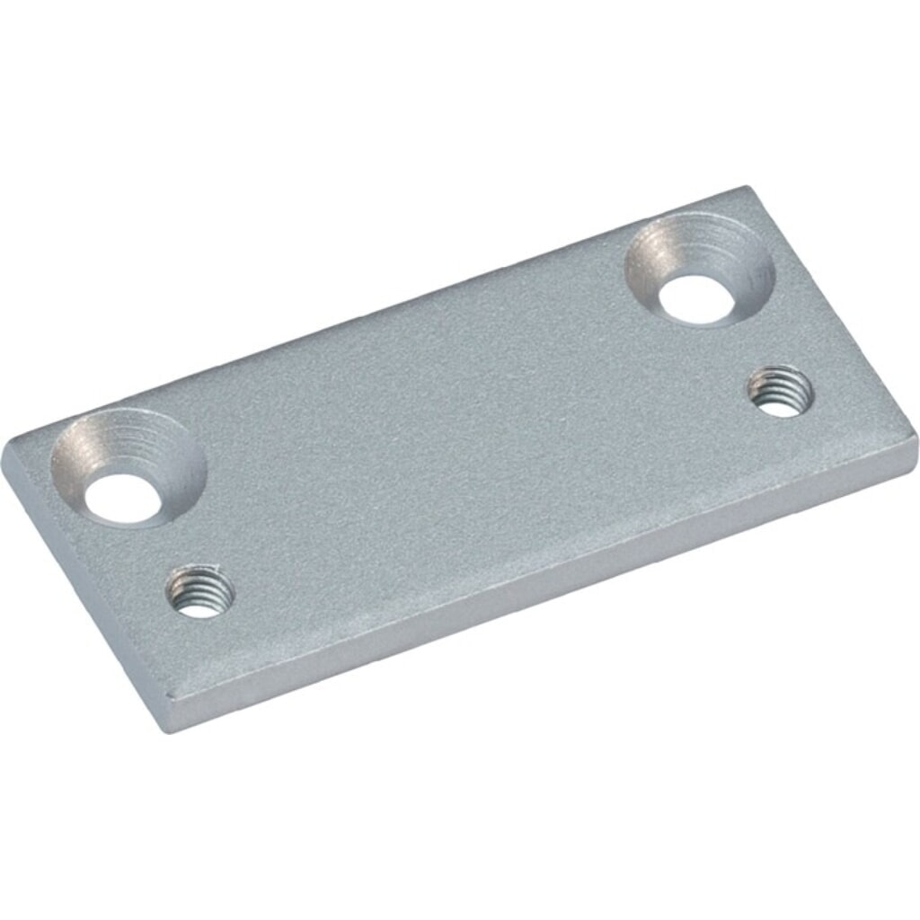 DORMAKABA Scharnierplatte, TS73 V / TS 83, silber Illustration du produit: DORMAKABA Scharnierplatte, TS73 V / TS 83, silber
