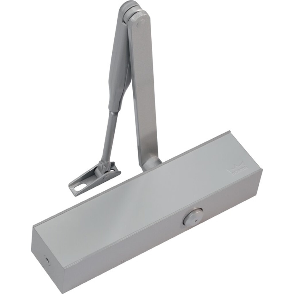 Illustration du produit: DORMAKABA Scherentürschließer TS 83 BC/ÖD, mit Gestänge, silber EN 3-6