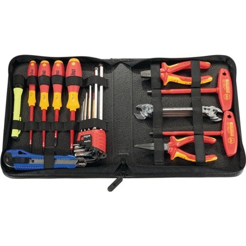 Illustration du produit: Sacoche à outils int.-lxPxH mm cuir industriel noir PARAT