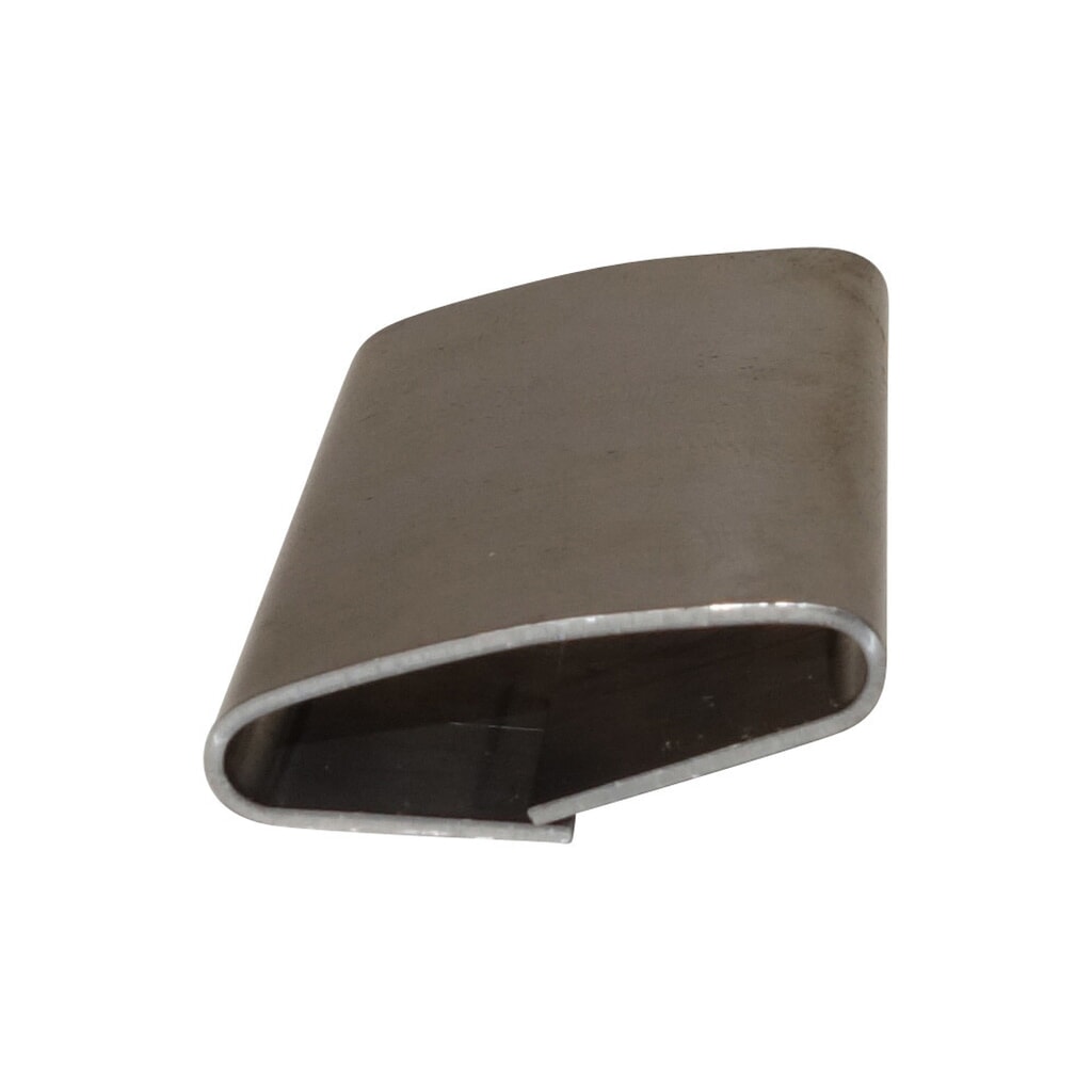 N° de l'image du produit 3 : Douilles de fermeture chevauchantes pour feuillard en acier 16 mm, compatibles avec l'appareil de cerclage circulaire BPT