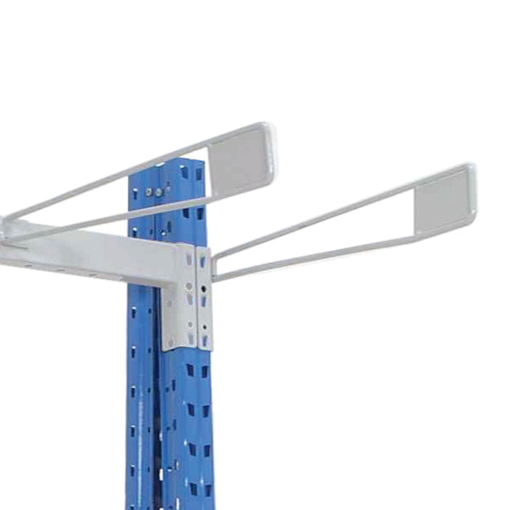 Illustration du produit: Fil porte-étiquette pour rayonnage vertical ManOrga, extrémité droite