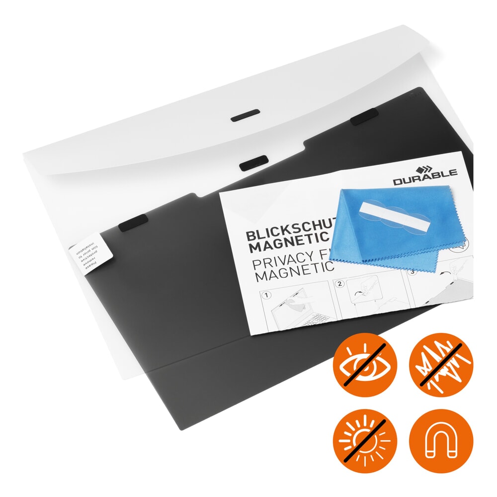 N° de l'image du produit 4 : DURABLE Blickschutzfilter MAGNETIC 13,3" 2er SET