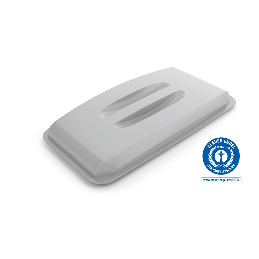 N° de l'image du produit 2 : DURABLE Conteneur à déchets DURABIN® ECO 60L avec couvercle, gris