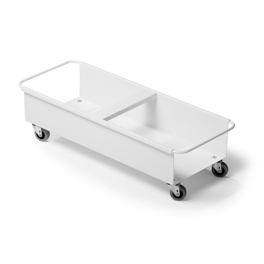 DURABLE DURABIN SQUARE TROLLEY DUO 40 Illustration du produit: DURABLE DURABIN SQUARE TROLLEY DUO 40