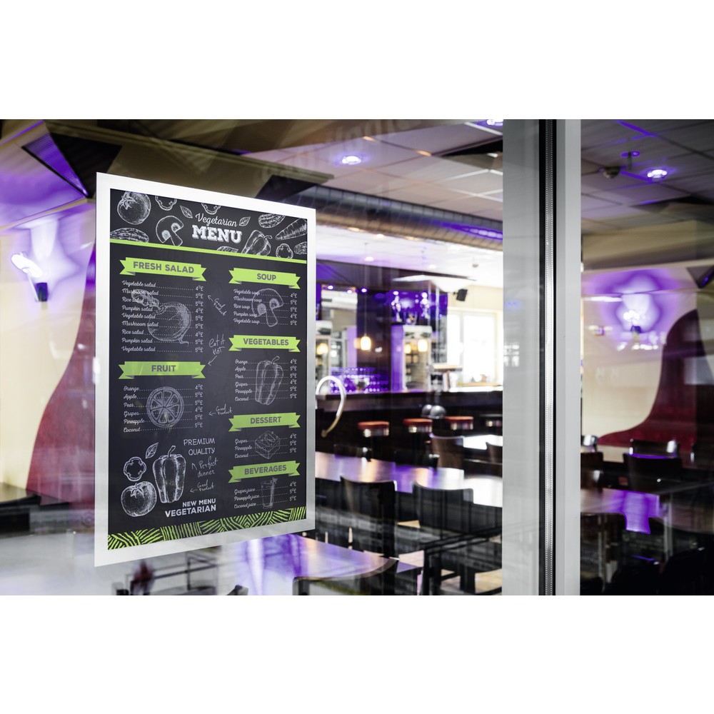 N° de l'image du produit 6 : DURABLE Info-Rahmen DURAFRAME® SUN A3, Rahmen für Schaufenster, silber