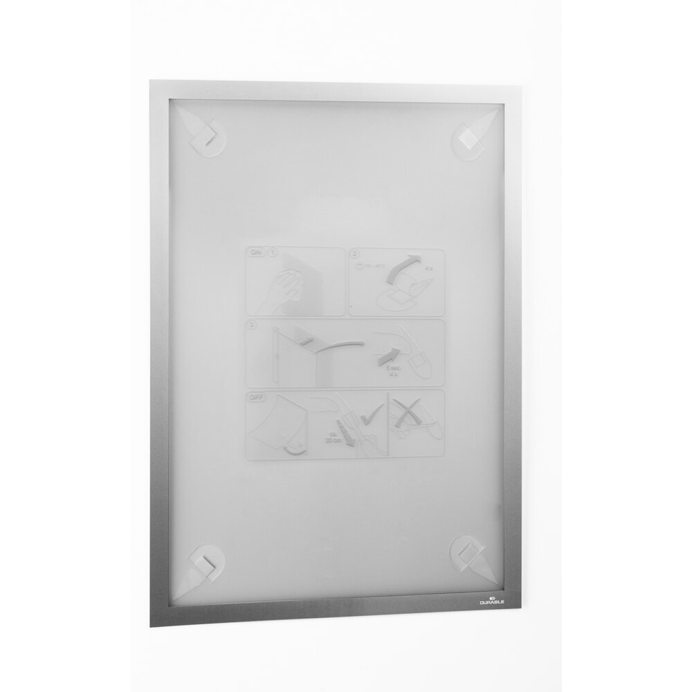 N° de l'image du produit 1 : DURABLE DURAFRAME® WALLPAPER A3 6er, weiß